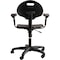 National Public Seating Office Chair, 37 in H, Black 6716HB-A - alternate 7